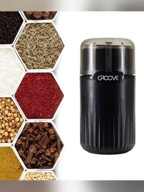 Groove Ripster Black Electric Grinder multi use,120 g ,30,000 RPM motor.